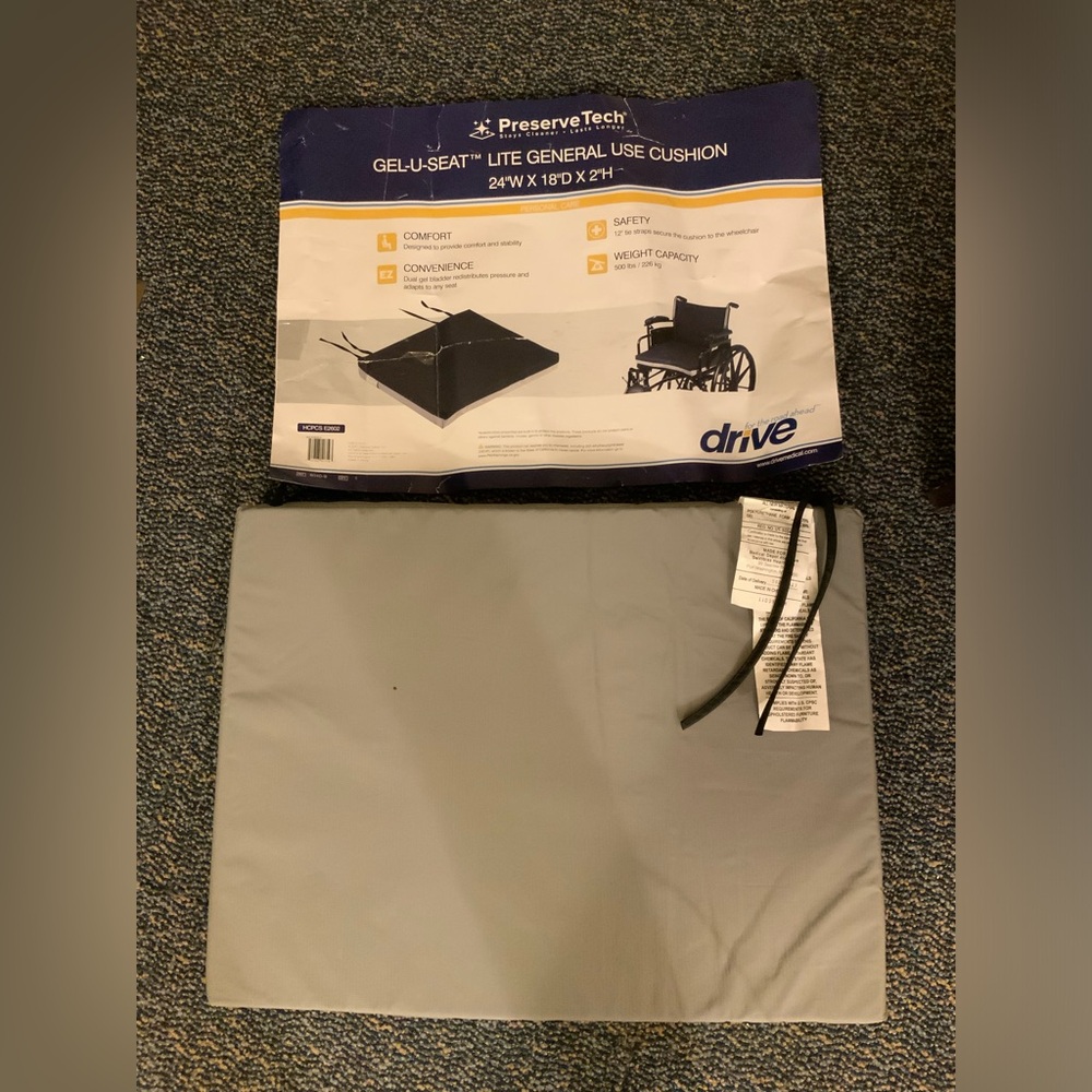 GEL-U-SEAT LITE CUSHION by PRESERVE TECH